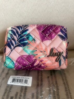 NWT Lug Choo Choo Mini Pill Box in Azalea Pink